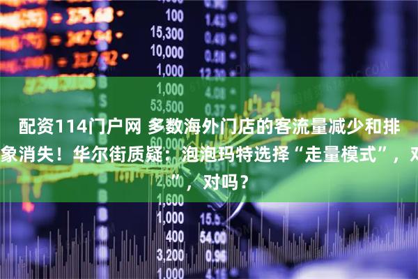 配资114门户网 多数海外门店的客流量减少和排队现象消失！华尔街质疑：泡泡玛特选择“走量模式”，对吗？
