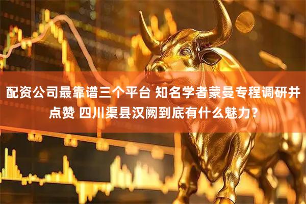 配资公司最靠谱三个平台 知名学者蒙曼专程调研并点赞 四川渠县汉阙到底有什么魅力?